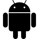 símbolo de personagem android icon