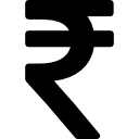 Rupee Indian icon