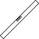 forma larga rectangular 