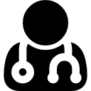 símbolo md de usuario icon