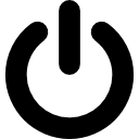 botão de energia desligado icon