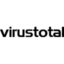 logotipo de texto total de virus icon