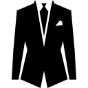traje de traje y corbata 