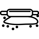 rouleau à pâtisserie icon
