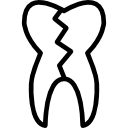 dente quebrado 