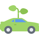 coche ecológico icon