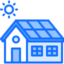 casa solar icon