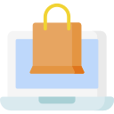 las compras en línea icon