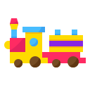 tren de juguete icon