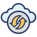 sincronización en la nube icon