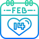 14 de febrero icon