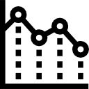 gráfico de linea icon