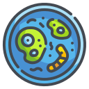 las bacterias icon