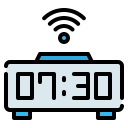 reloj digital icon