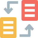 transferencia de datos icon