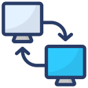 transferencia de datos icon