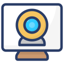 cámara web icon