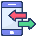 transferencia de datos icon