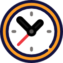 reloj circular icon