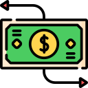 flujo de dinero icon