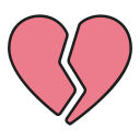 corazón roto icon