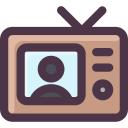 monitor de televisión icon