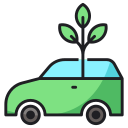 coche ecológico icon