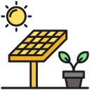 energía solar icon