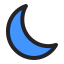 luna creciente icon