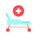 cama de hospital icon