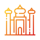 taj mahal icon