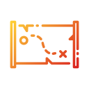 mapa del mundo icon