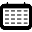 calendario icon