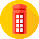 cabina telefónica icon