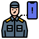 guardia de seguridad icon