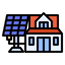 célula solar icon