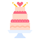 pastel de boda icon