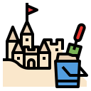 castillo de arena icon