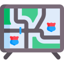 mapa vial icon