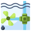 energía del agua icon