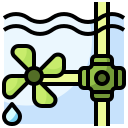 energía del agua icon