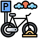 parking de bicicletas icon