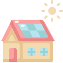 casa solar icon