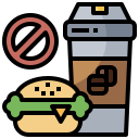 sin comida chatarra icon