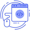 codificación web icon