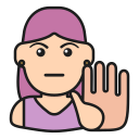 중지 