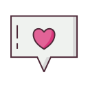 mensaje de amor icon