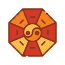 símbolo de yin yang icon