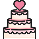 pastel de boda icon