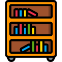 estante para libros icon